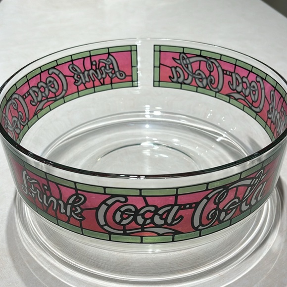 Coca-Cola Glass Bowl - Picture 1 of 4